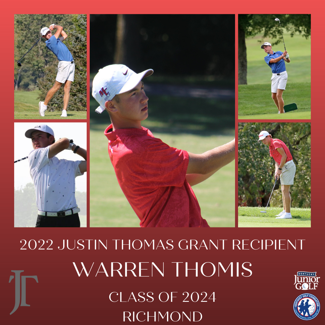 Trinity Beth and Warren Thomis Receive 2022 Justin Thomas Grant | Golf ...
